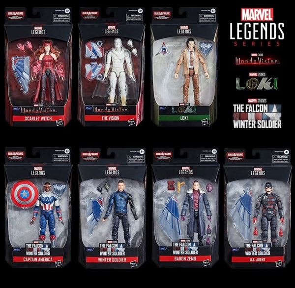 Disney+ Marvel Legends Wave 2 Set of 7 Figures (Marvel's The