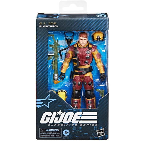 Pre-Order (Deposit) - GI Joe Classified Blowtorch 6-Inch Figure