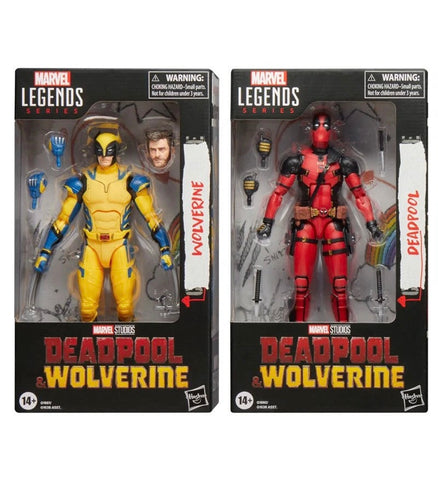 (2 Figure Bundle) Marvel Legends Deadpool & Wolverine 6-Inch Figures