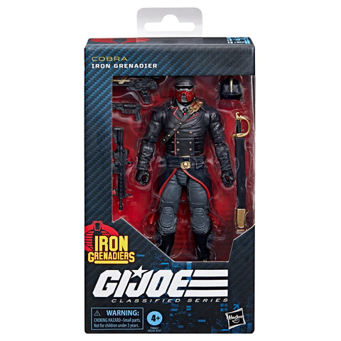 Pre-Order - GI Joe Classified Iron Grenadier 6-inch Figure