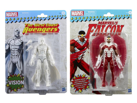 Bundle - Marvel Legends Retro White Vision + Falcon