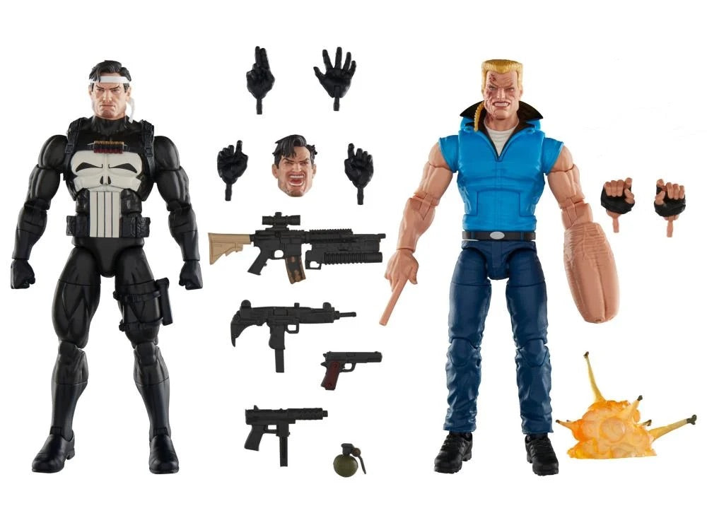 Pre-Order - Marvel Legends Punisher and Bushwacker Action Figure 2-Pac –  Empire Toy Shop