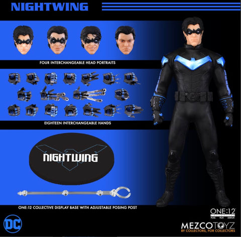 Pre-Order - Mezco One12 Nightwing 6-inch figure