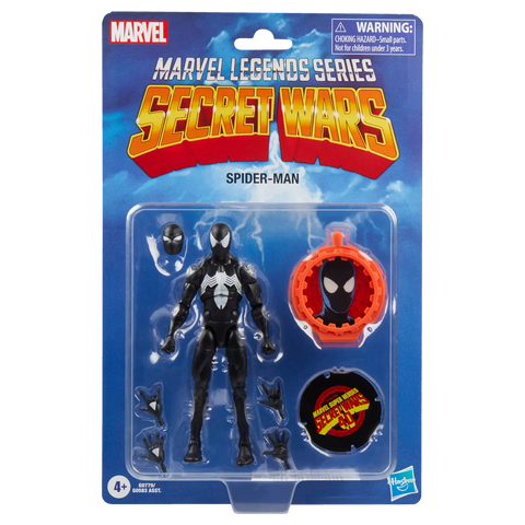 Marvel Legends Secret Wars Spiderman Black Suit 6-Inch Figure