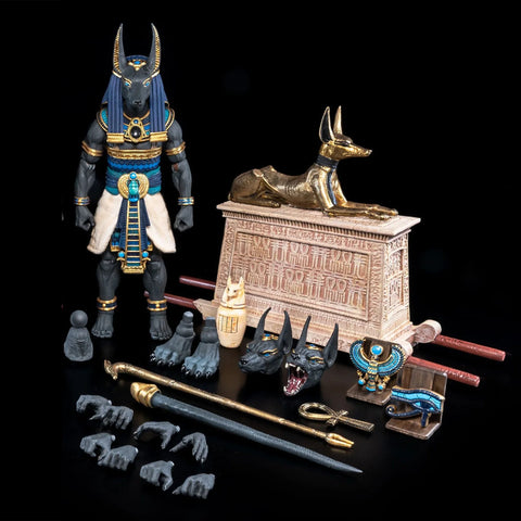 Pre-Order (Deposit) Figura Obscura Exclusive Anubis (Black & Blue Version)