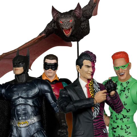 New In Stock! McFarlance Toys Batman Forever BAF Wave (4 figure set)